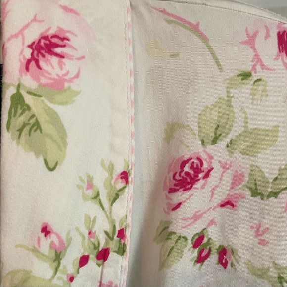 Lauren Ralph Lauren Long Pink Floral Robe - Picture 7 of 7